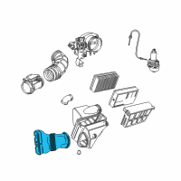 OEM BMW Z3 Suction Tube Diagram - 13-71-1-405-831