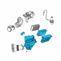 OEM 2000 BMW Z3 Intake Silencer Diagram - 13-71-1-405-279