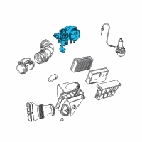 OEM 2000 BMW Z3 Throttle Body Diagram - 13-54-1-406-470