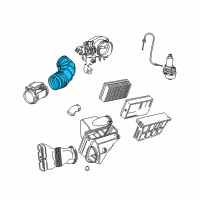 OEM 1998 BMW 323is Rubber Boot Diagram - 13-54-1-703-588