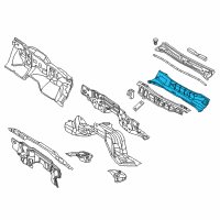 OEM Infiniti Dash Assy-Upper Diagram - 67100-6JF1A