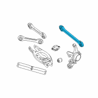 OEM 2010 BMW 128i Track Strut With Rubber Moun Diagram - 33-32-6-763-471