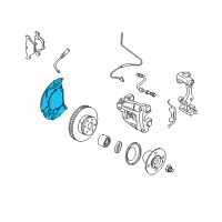 OEM BMW Protection Plate Right Diagram - 34-11-3-411-872