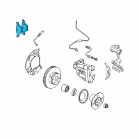 OEM 2010 BMW X3 Disc Brake Pad Set Front Diagram - 34-11-3-404-362