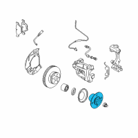 OEM 2010 BMW X3 Drive Flange Hub Diagram - 31-20-3-413-226