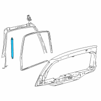 OEM 2004 Ford Excursion Lift Cylinder Diagram - YC3Z-78406A10-AA