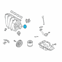 OEM 2020 Hyundai Kona Gasket-Throttle Body Diagram - 28312-2E000