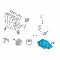 OEM 2019 Hyundai Elantra Pan Assembly-Engine Oil Diagram - 21510-2E040
