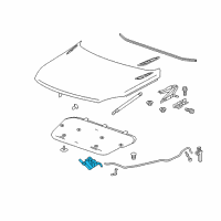 OEM 2015 Buick Regal Latch Diagram - 39085669