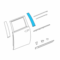 OEM GMC Yukon XL Applique Diagram - 84263151