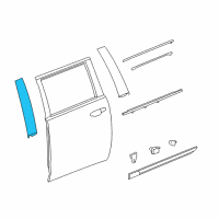 OEM 2016 Cadillac Escalade Applique Diagram - 84263147