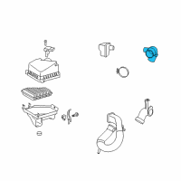 OEM 2010 Scion xB Air Tube Diagram - 17881-28300
