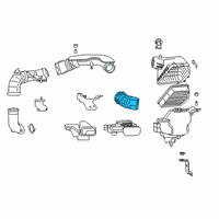 OEM 2019 Nissan Altima Pipe Assembly Air Diagram - 16576-6CB0A