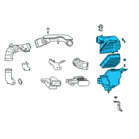 OEM 2022 Nissan Altima Air Cleaner Diagram - 16500-6CB0A