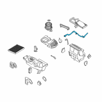 OEM 2011 Ford Flex Hose Diagram - 8A8Z-19D888-A