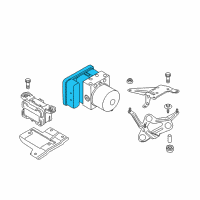 OEM BMW 335i Control Unit Dsc Repair Kit Diagram - 34-50-6-784-812