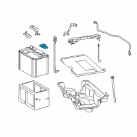 OEM 2018 Toyota Highlander Positive Term Diagram - 90982-05062