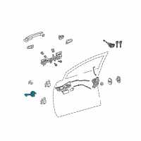 OEM 2015 Lexus RX450h Check Assy, Front Door Diagram - 68610-48060