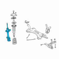 OEM 2005 Scion xB Strut Diagram - 48510-59785