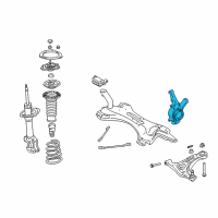 OEM Scion Knuckle Diagram - 43212-52020