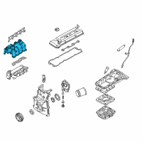 OEM 2001 Nissan Altima Manifold Assy-Intake Diagram - 14001-F4405