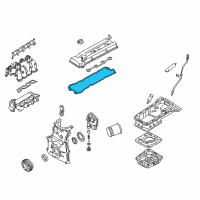 OEM 1993 Nissan Altima Engine Valve Cover Gasket Diagram - 13270-1E411