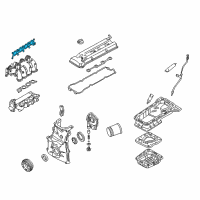 OEM 2001 Nissan Altima Gasket-Manifold Diagram - 14035-1E400