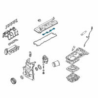 OEM 1999 Nissan Altima Spark Plug Tube Seal Diagram - 13271-1E400