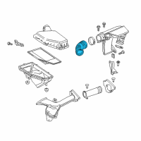 OEM 2019 Buick LaCrosse Inlet Duct Diagram - 23444207