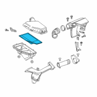 OEM Buick LaCrosse Air Filter Diagram - 23430312