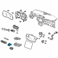 OEM 2020 Acura RLX Switch Assembly, Start Stop Diagram - 35881-TY2-A31