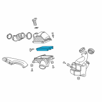 OEM 2010 Honda Pilot Element Assembly, Air Cleaner Diagram - 17220-RN0-A00