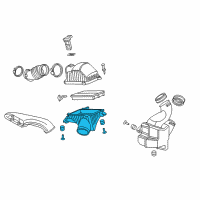 OEM 2014 Honda Pilot Case Set, Air Cleaner Diagram - 17244-RN0-A00