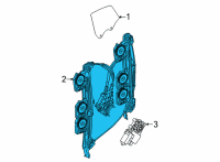 OEM 2022 BMW M235i xDrive Gran Coupe WINDOW LIFTER WITHOUT MOTOR Diagram - 51-35-4-876-379