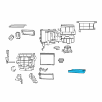 OEM 2017 Jeep Compass Filter-Cabin Air Diagram - 5058693AA