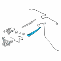 OEM 2017 Ford Transit Connect Rear Arm Diagram - DT1Z-17526-C