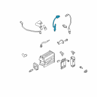 OEM Ford F-150 Upper Oxygen Sensor Diagram - 8F9Z-9F472-E