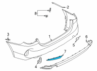 OEM 2021 BMW 430i REFLECTOR, REAR LEFT Diagram - 63-14-7-477-633