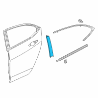 OEM Garnish Assembly, Right Rear Do Diagram - 72930-TZ3-A01