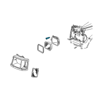 OEM GMC Syclone Mount Ring Screw Diagram - 15705372
