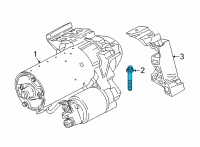 OEM BMW 740i xDrive Hexalobular Socket Screw Diagram - 07-12-9-907-896