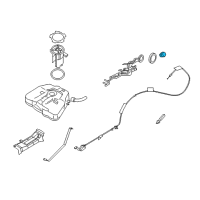 OEM Nissan Altima Cap Assembly - Filler Diagram - 17251-9HA0E