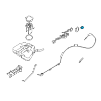 OEM 2012 Nissan Altima Cap Assembly - Filler Diagram - 17251-9HA0E