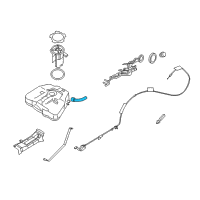 OEM 2008 Nissan Altima Hose-Filler Diagram - 17228-JA90A