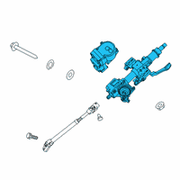 OEM Hyundai Palisade Column Assembly-Steering Diagram - 56310-S8000