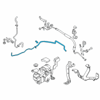 OEM 2016 Nissan Quest Hose & Tube Assy-Power Steering Diagram - 49721-1JA0A