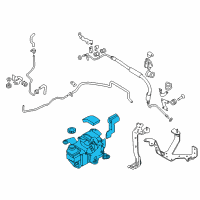 OEM 2011 Nissan Quest Pump Assy-Power Steering Diagram - 49110-1JA0D