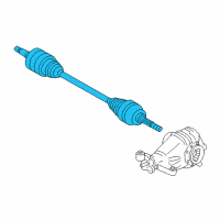 OEM Lexus GS300 Shaft Assy, Rear Drive, RH Diagram - 42330-30140