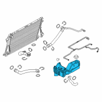 OEM Ford F-350 Super Duty Reservoir Diagram - BC3Z-8A080-H