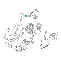 OEM Infiniti M45 Cushion_Ted Diagram - 873D7-EH00A